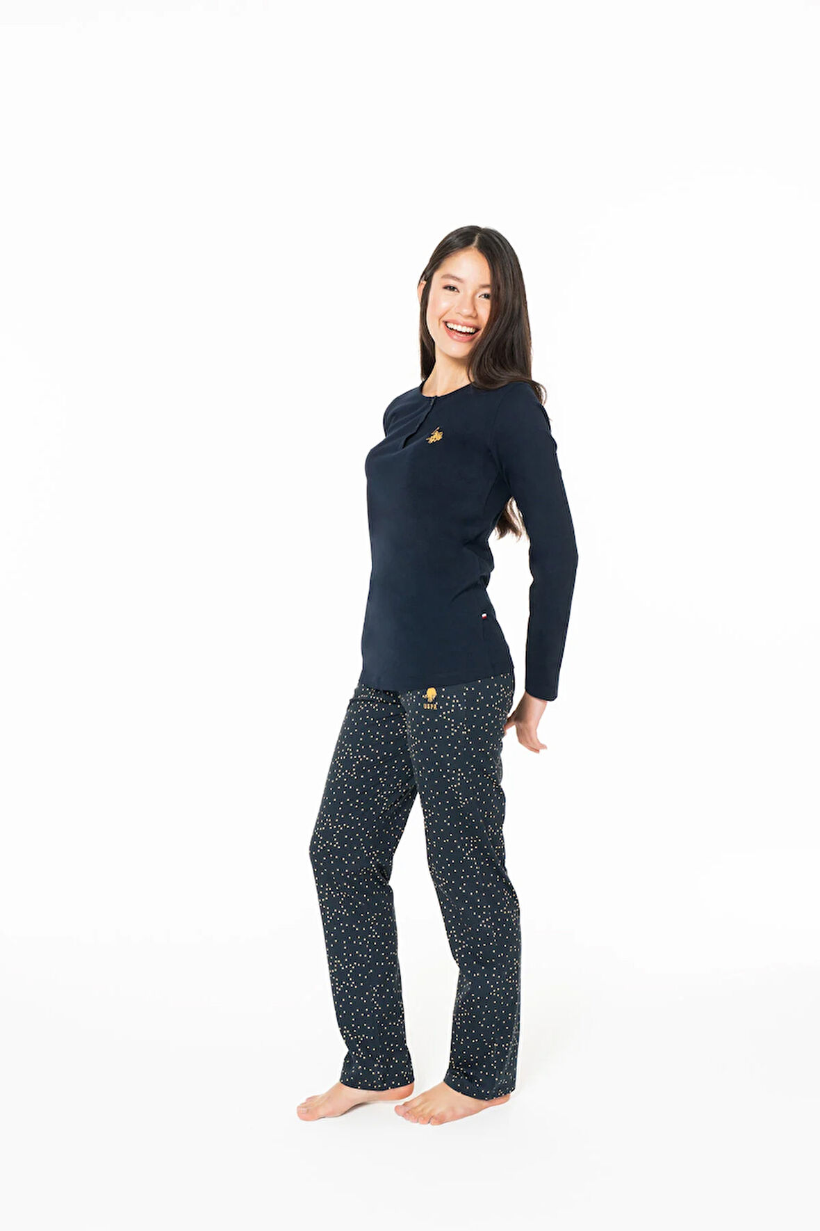 Kadın Pamuklu Lisanslı Pijama Takımı 20161