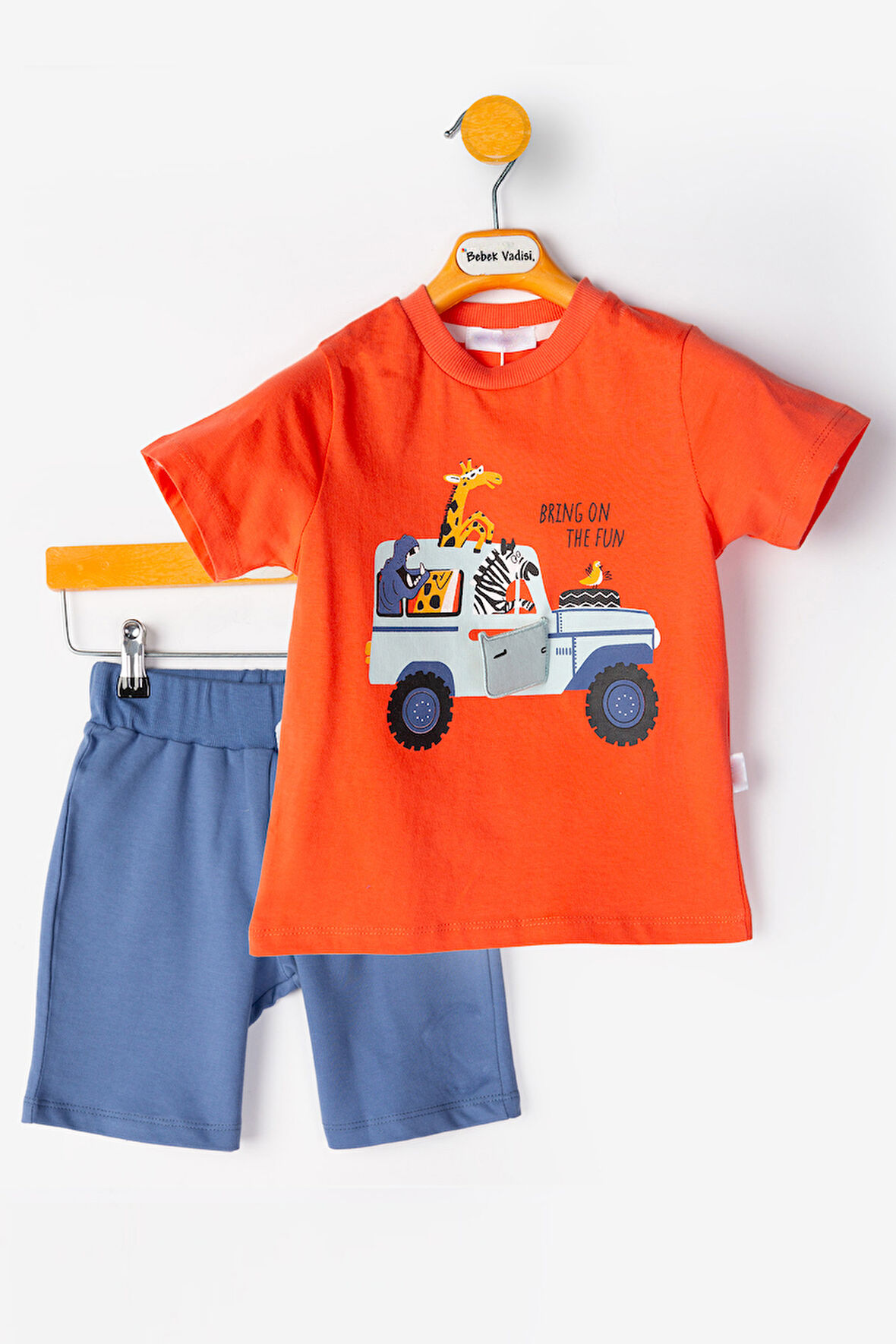 Şortlu Erkek Çocuk Takım Erkek Bebek Giyim Erkek Bebek alt ust Takım Erkek Bebek Takım İkili 