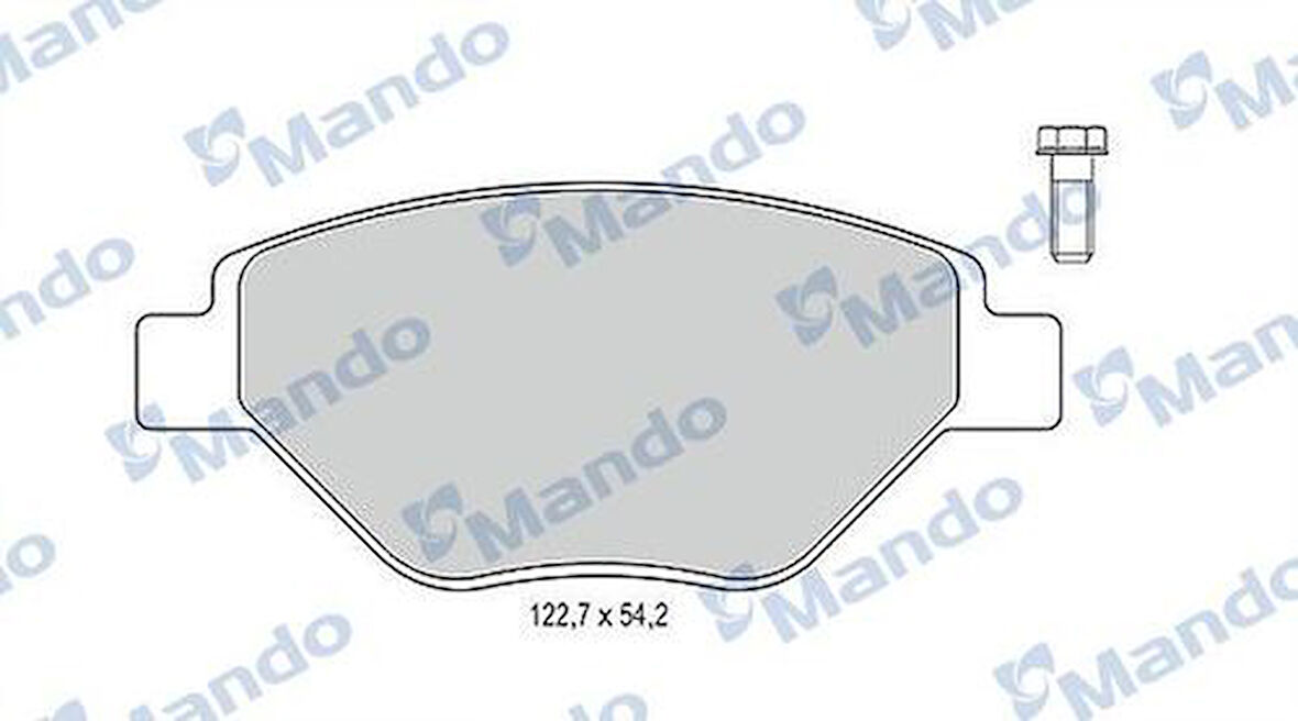 Mando MBF015797 BalataMegane II 1.4 16V Sedan 02-ScenicII 410609192R