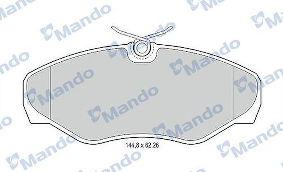 Mando Mbf016020 Ön Fren Balatası (Tk) Espace III 00 02 1.9 Dtı 2.0 I Espace III 96 00 1.9 Dtı 2.0 I 2.2 Dt 3.0 I