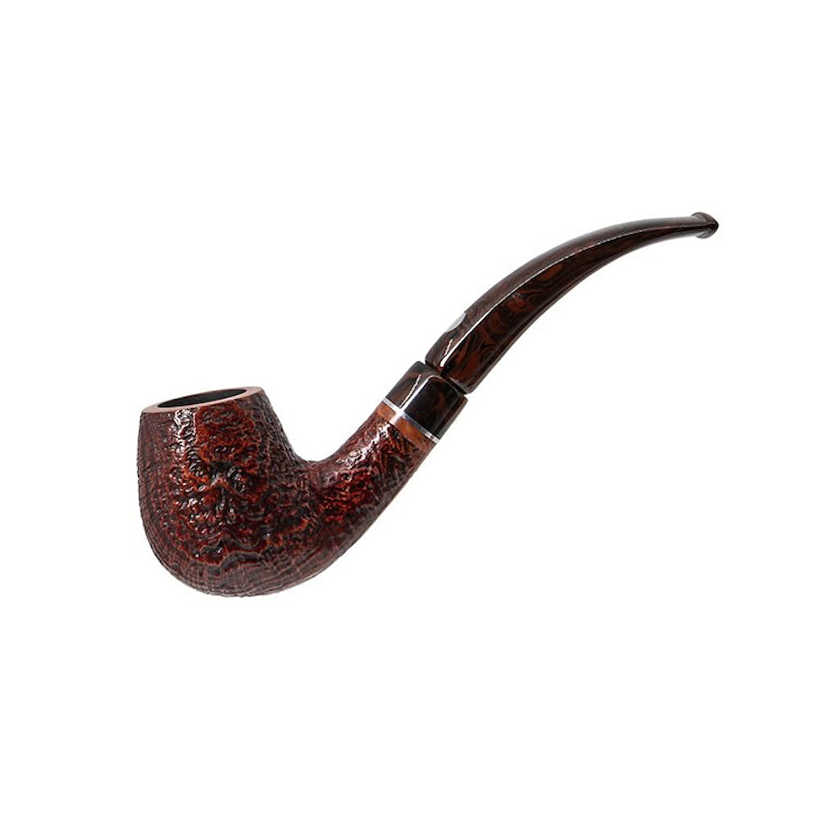 Mastro De Paja  Classica 
  Fatta A Mano 9mm. Filtreli Akrilik Saplı Pipo 203066