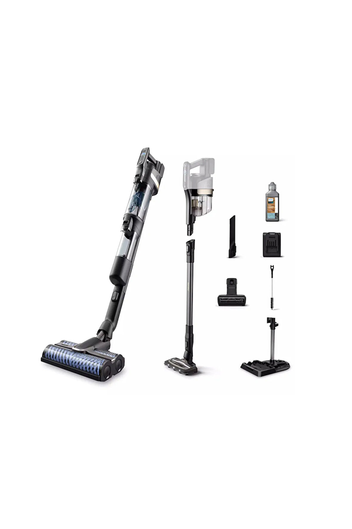 Yüksek performanslı ıslak süpürmeli Islak Kuru Dik Süpürge