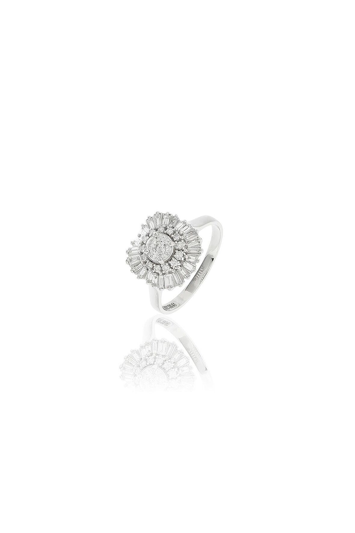 0,58 ct Vintage Pırlanta Yüzük