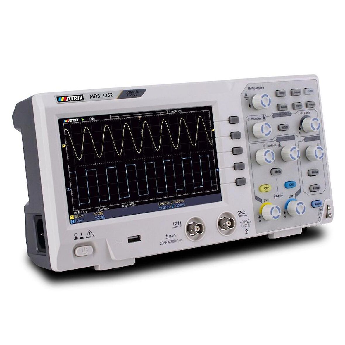 MDS-2252 250MHz Dijital Osiloskop