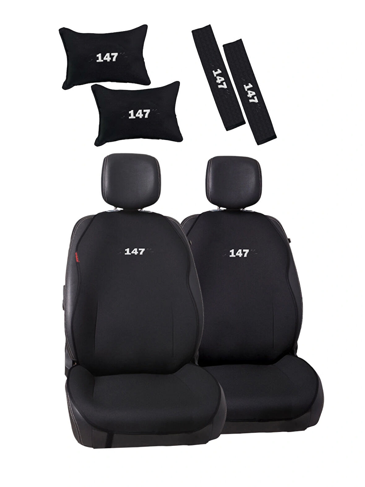 Alfa Romeo 147 Nakışlı Minder Seti