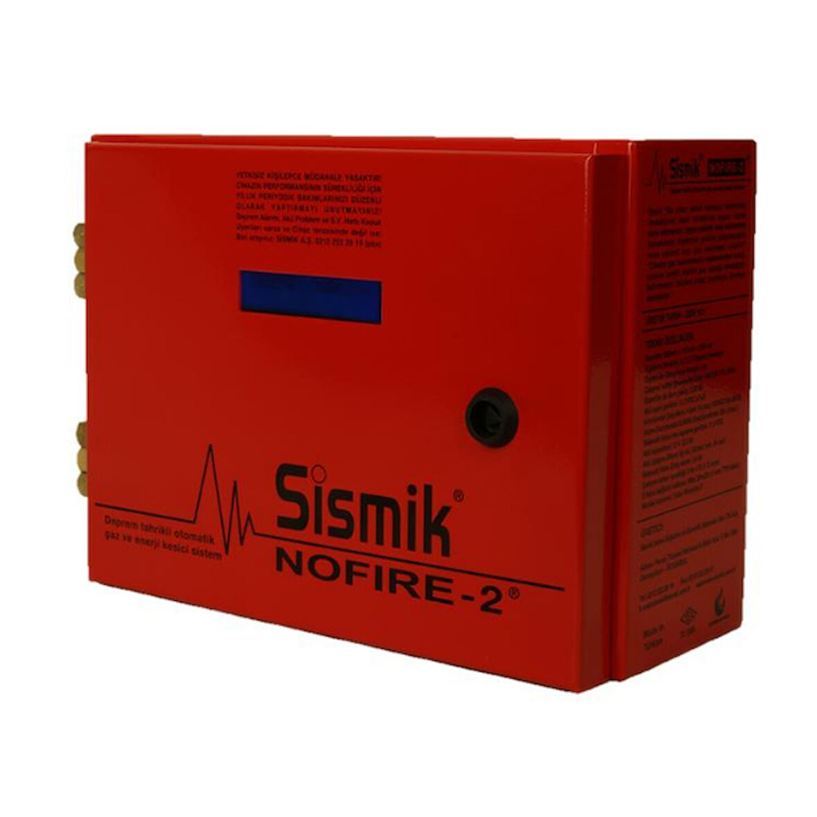 Sismik NOFIRE-2 Deprem Uyarı ve Alarm Cihazı Sismik/Deprem Sensörü