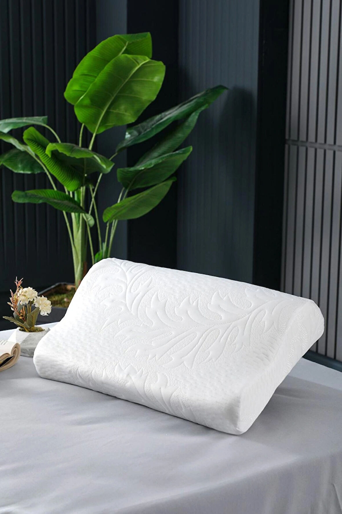 Tago Home Ortopedik Visco Yastık Boyun Fıtığı Boyun Düzleşmesi Boyun Ağrısı Boyun Destekli Yastık