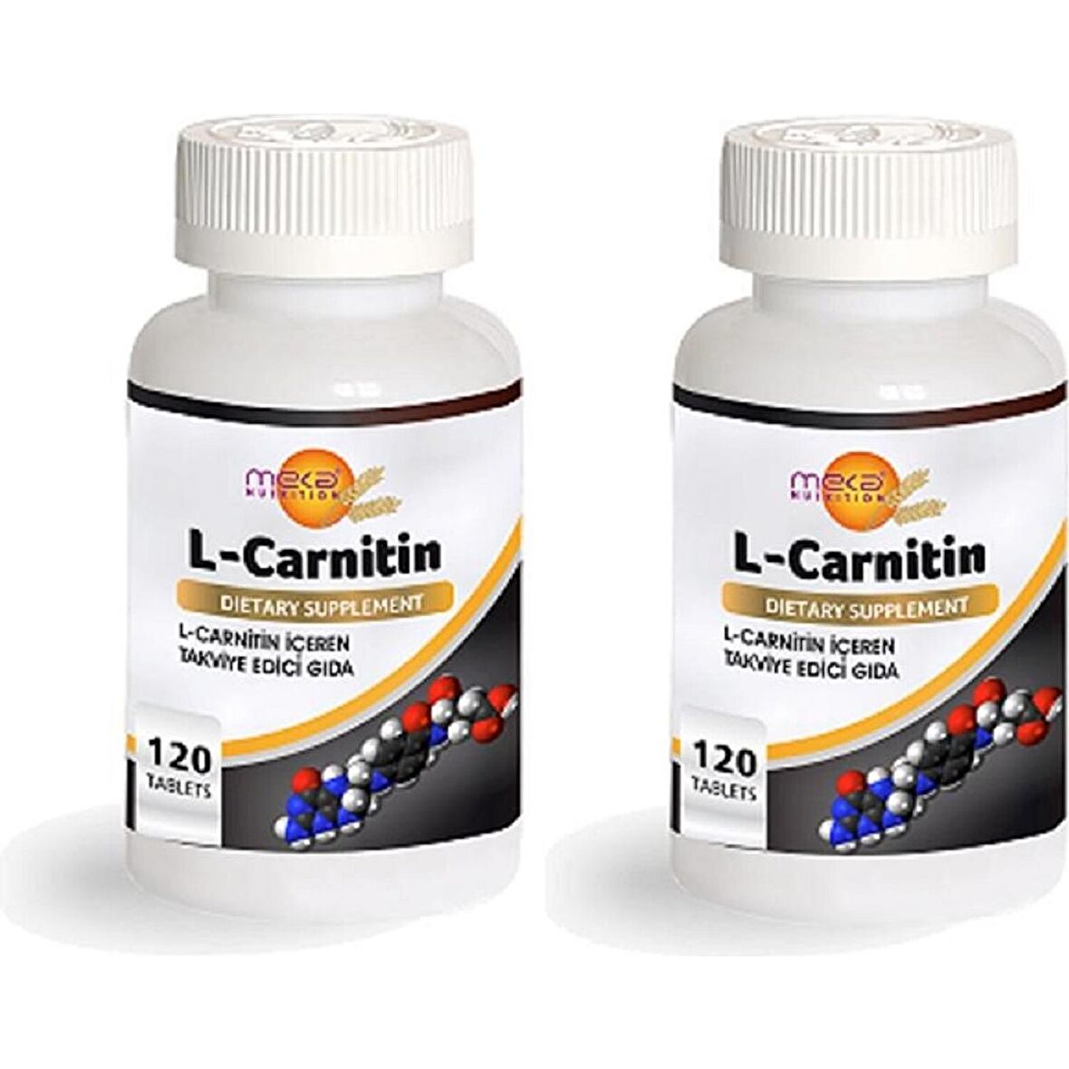 L-Carnitine 500 Mg 120 Tablet 2 Kutu