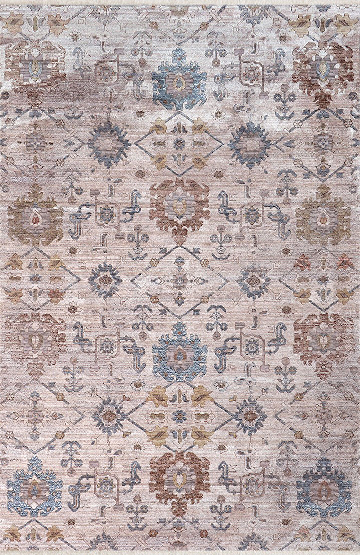 Nexus Halı Melides 72402 Degrade İplik Yumuşak Silinebilir Keçeleşmez Leke Tutmaz Vintage Premium Halı