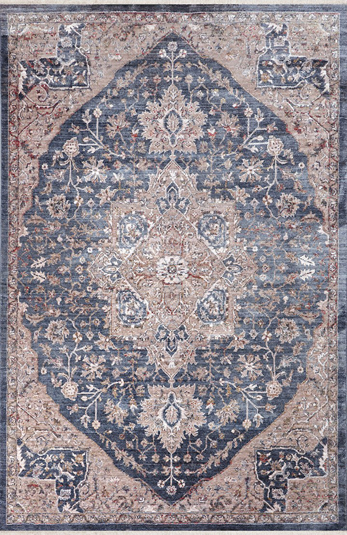 Nexus Halı Melides 72407 Degrade İplik Yumuşak Silinebilir Keçeleşmez Leke Tutmaz Vintage Premium Halı