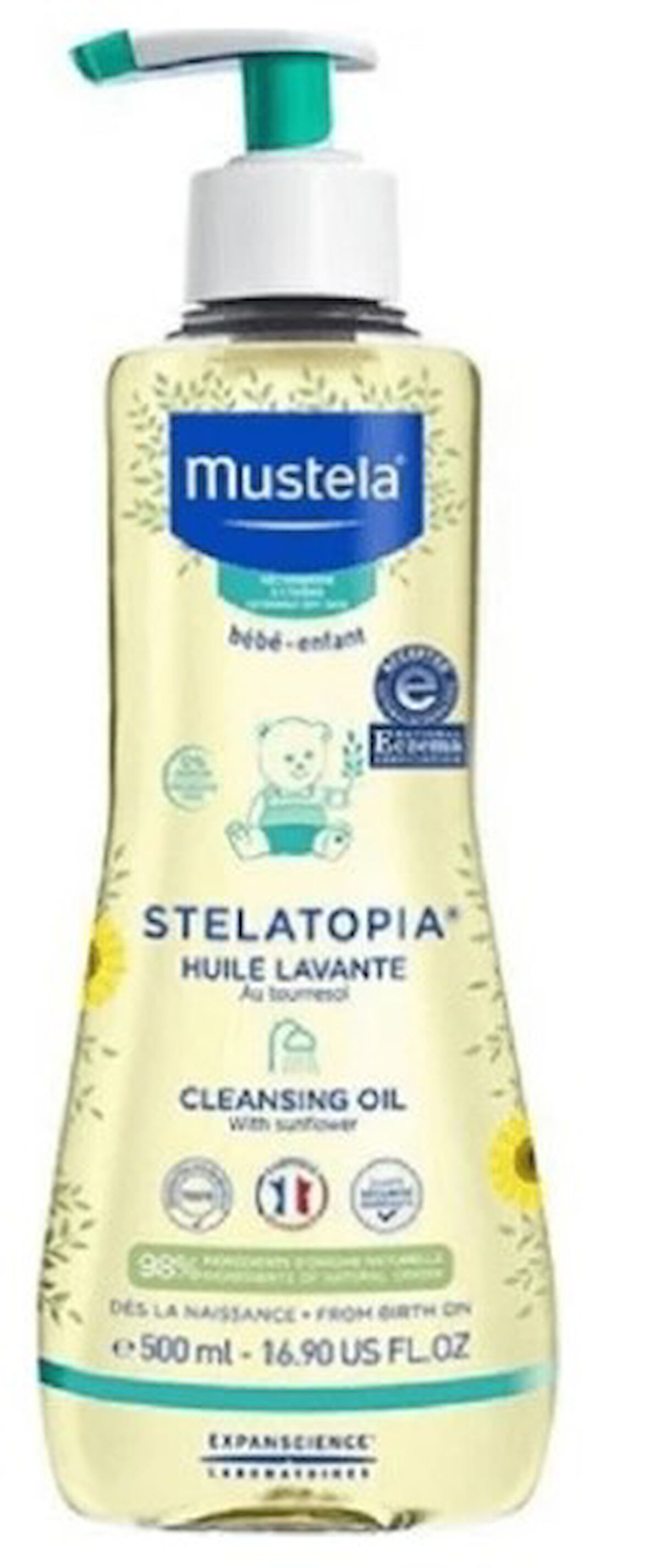 Mustela Stelatopia Huile Lavante Cleansing Oil 500 ml