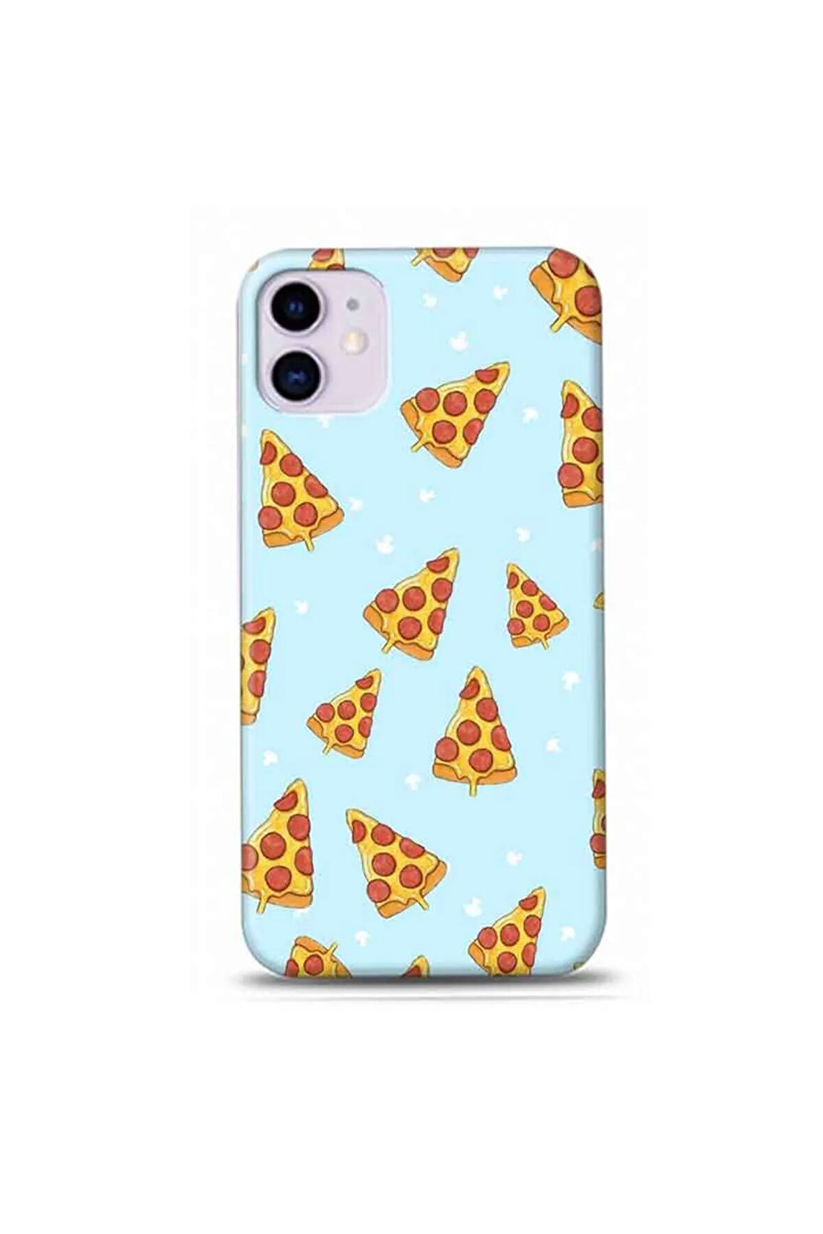 iPhone 11 Uyumlu Pizza Tasarımlı Telefon Kılıfı-pizza9