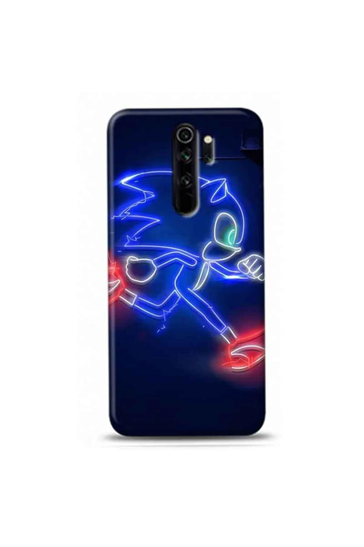 Xiaomi Redmi Note 8 Pro Super Sonic Tasarımlı Telefon Kılıfı-sonic1