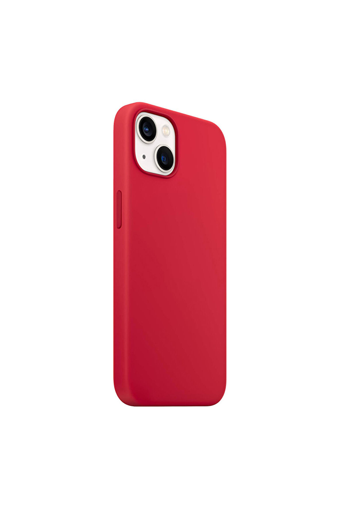 iphone 15 Uyumlu Premium Lansman Liquid Silikon Kılıf İçi Kadife-Kırmızı