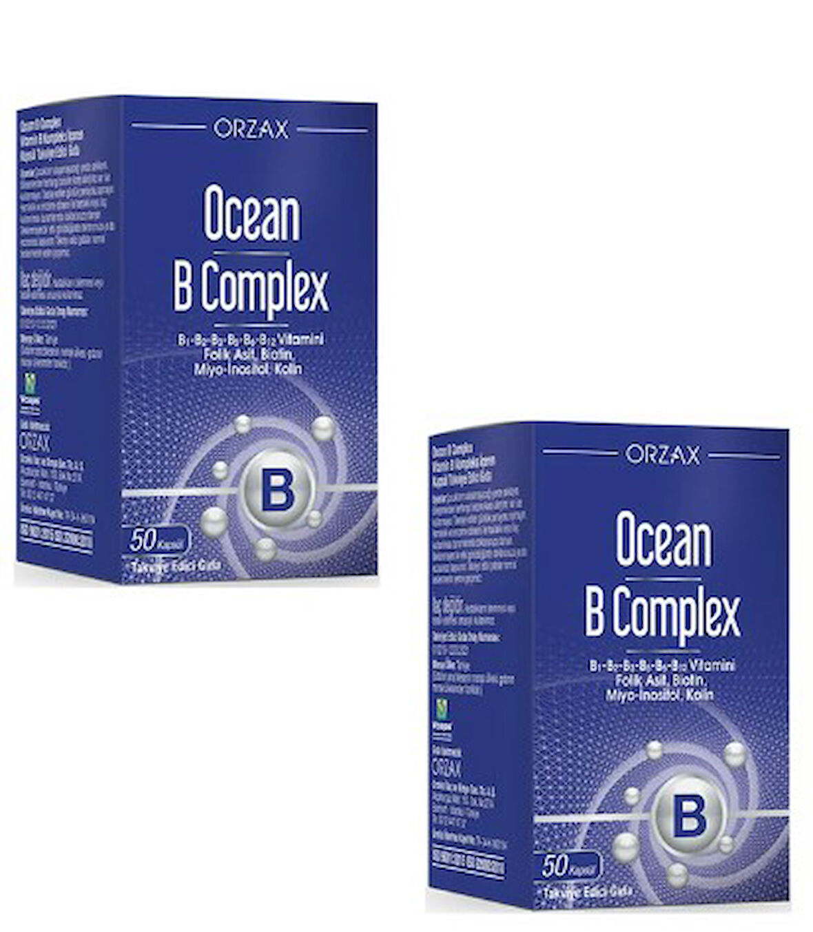 Ocean B Complex 50 Kapsül 2 Adet