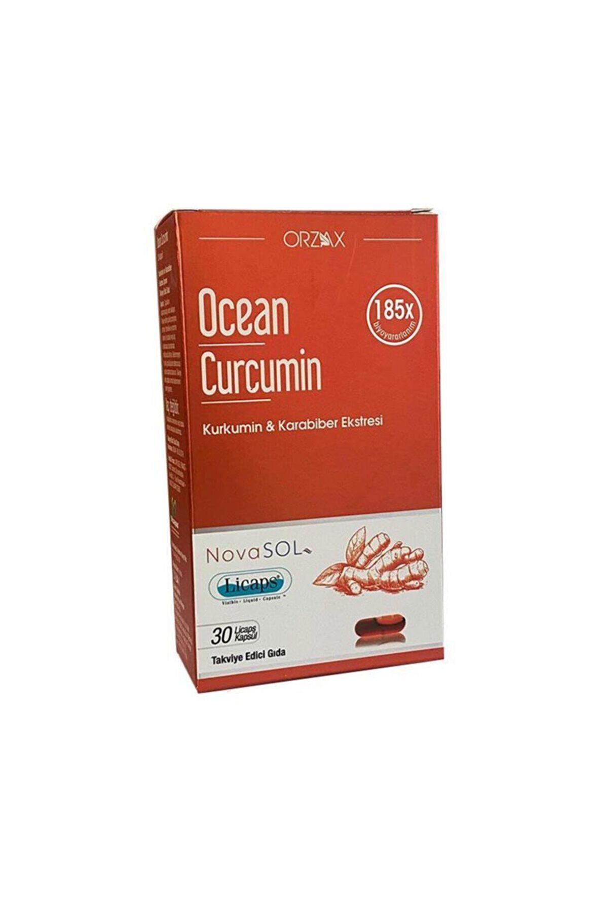 Ocean Curcumin 30 Kapsül 3 Adet