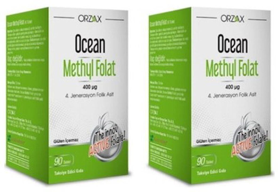 Ocean Methyl Folat 30 Tablet 2 Adet