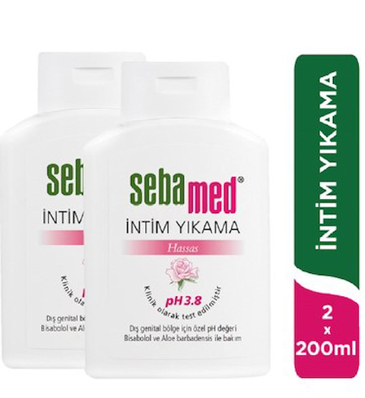 Sebamed İntim Yıkama Jeli PH 3,8 200 ml 2 Adet