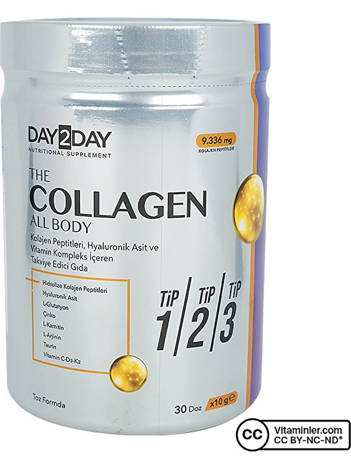 Day2day The Collagen All Body Toz 300 gr 2 Adet