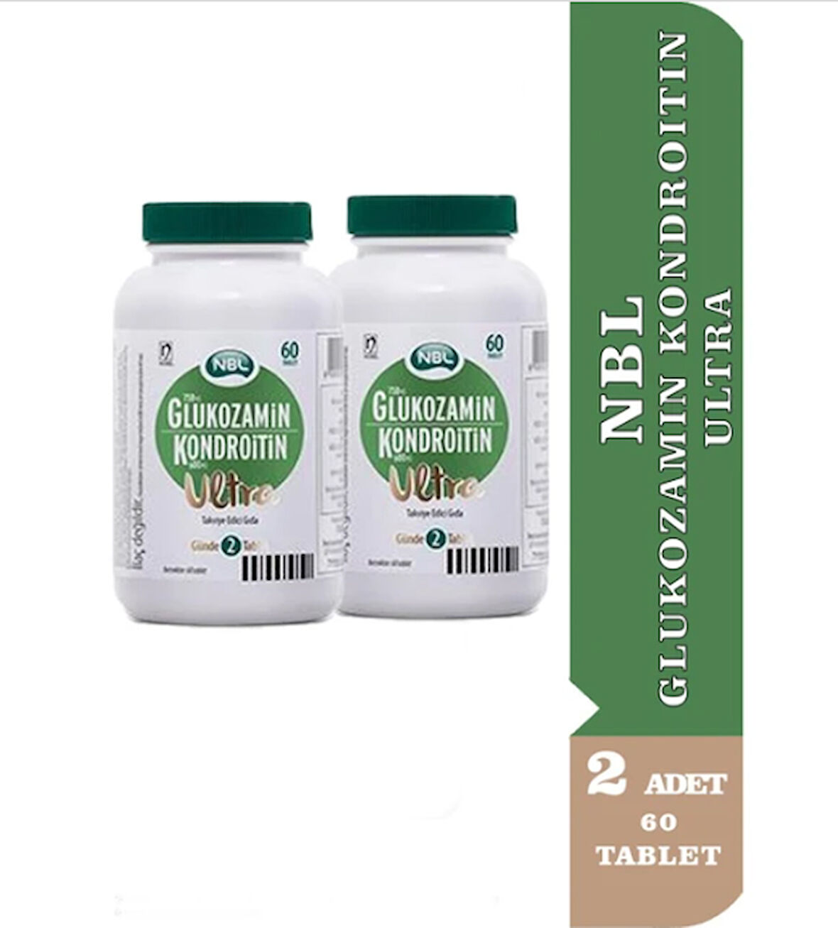 Nbl Glukozamin Kondroitin Ultra 60 Tablet 2 Adet