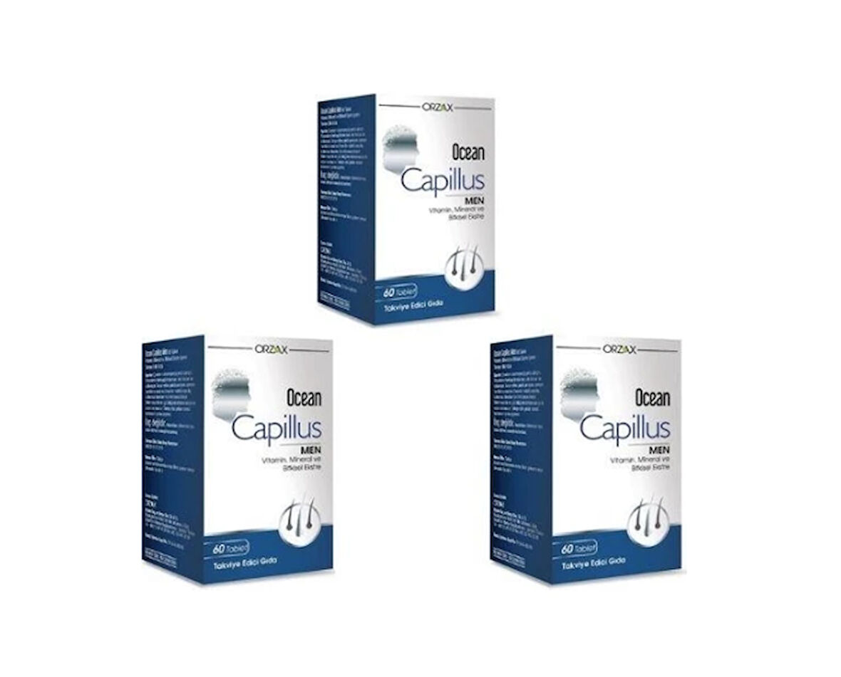 Ocean Capillus Men 60 Tablet 3 Adet