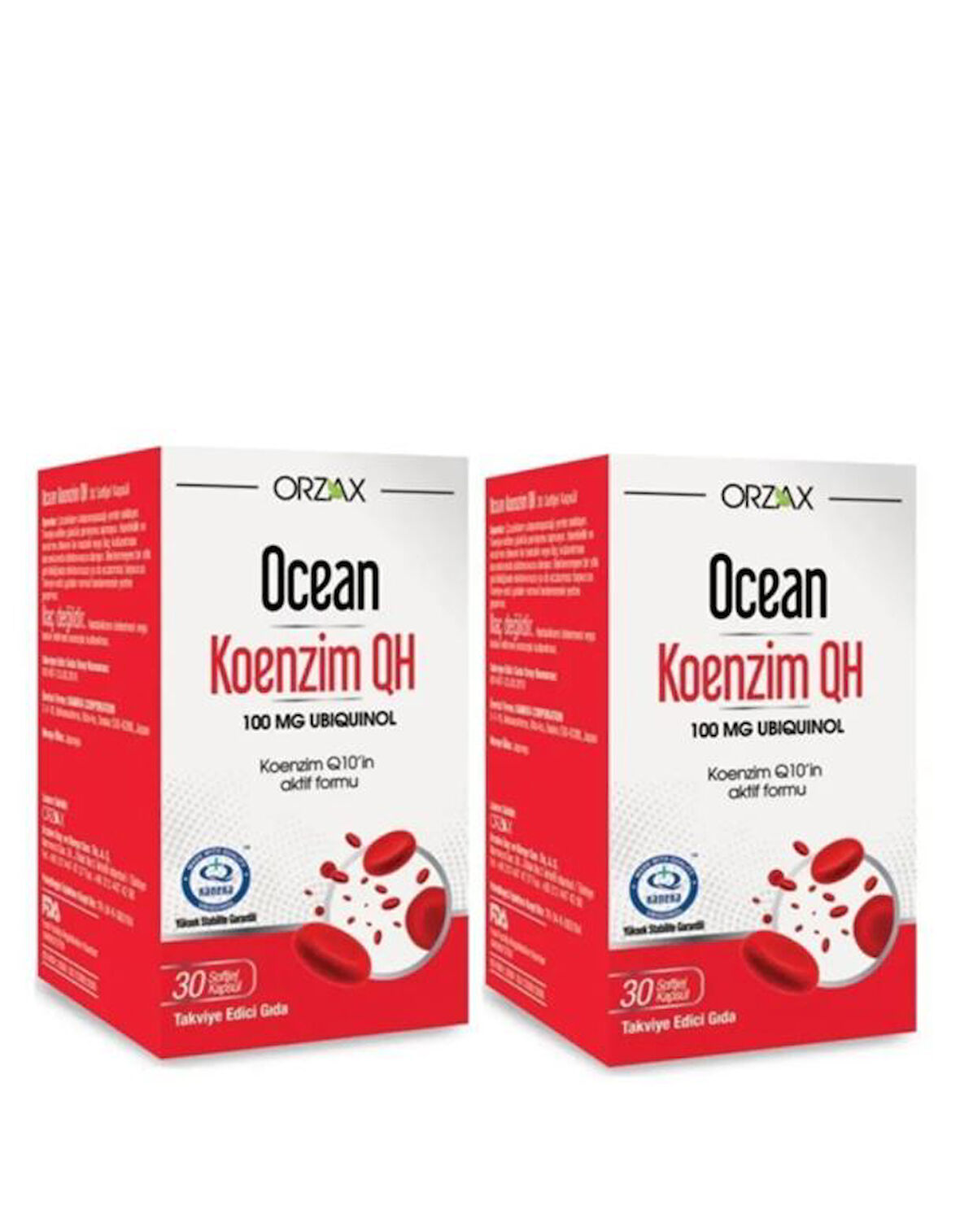 Ocean Koenzim QH 30 Kapsül - 2 adet