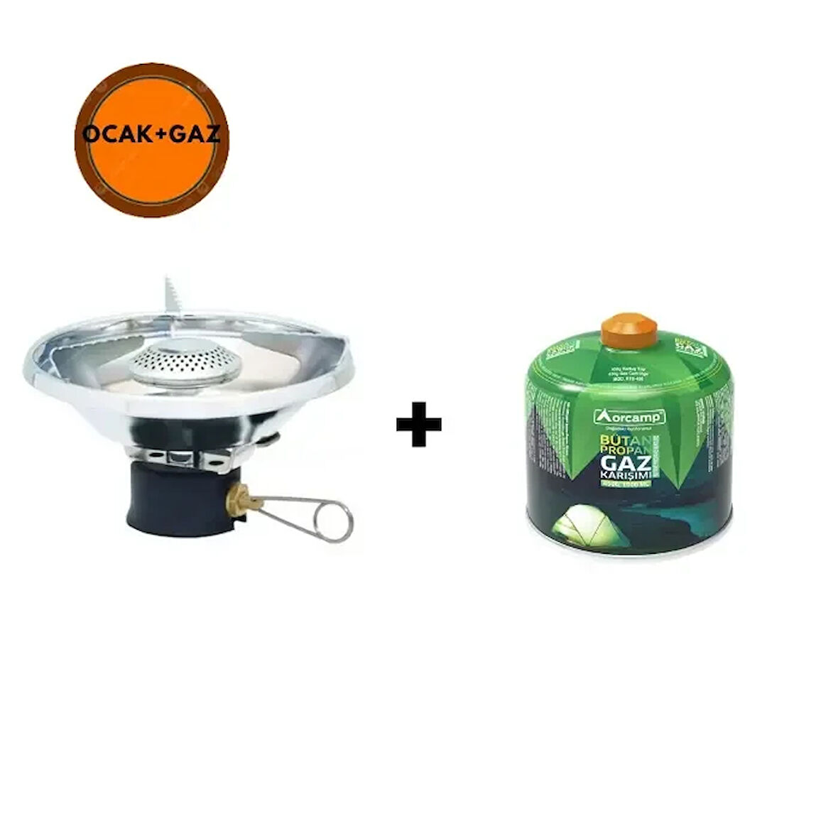 Orcamp K-192 Ocak + KTS-450 Kartuş Set