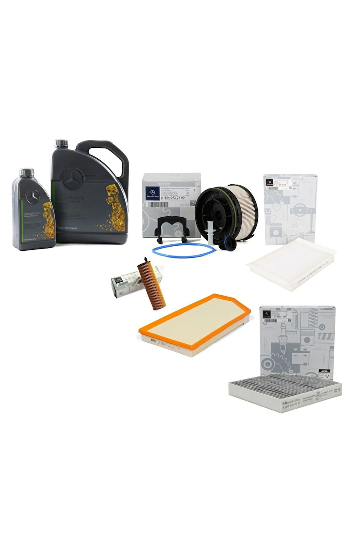 Mercedes W206 Kasa C200 d Uyumlu Periyodik Bakım Filtre Seti Orijinal