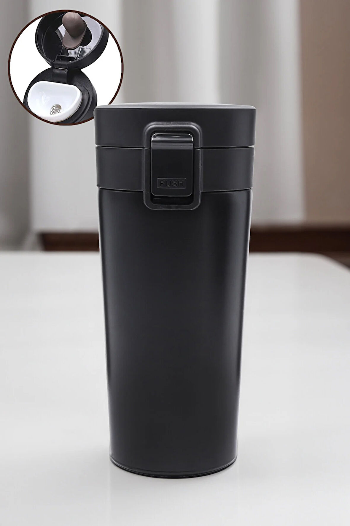 350 ML Kilitli Çelik Termos