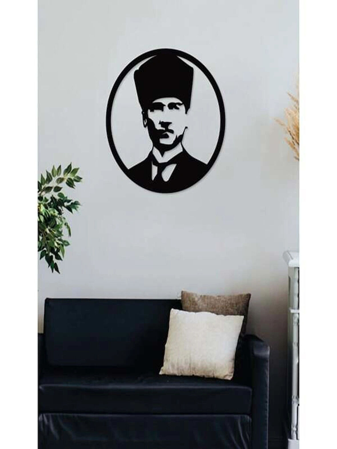 Atatürk Portre Duvar Dekoru