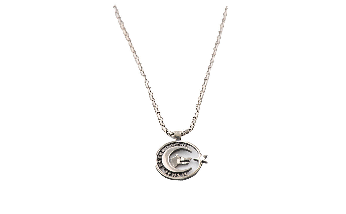Erkek Gümüş (Silver) Kolye