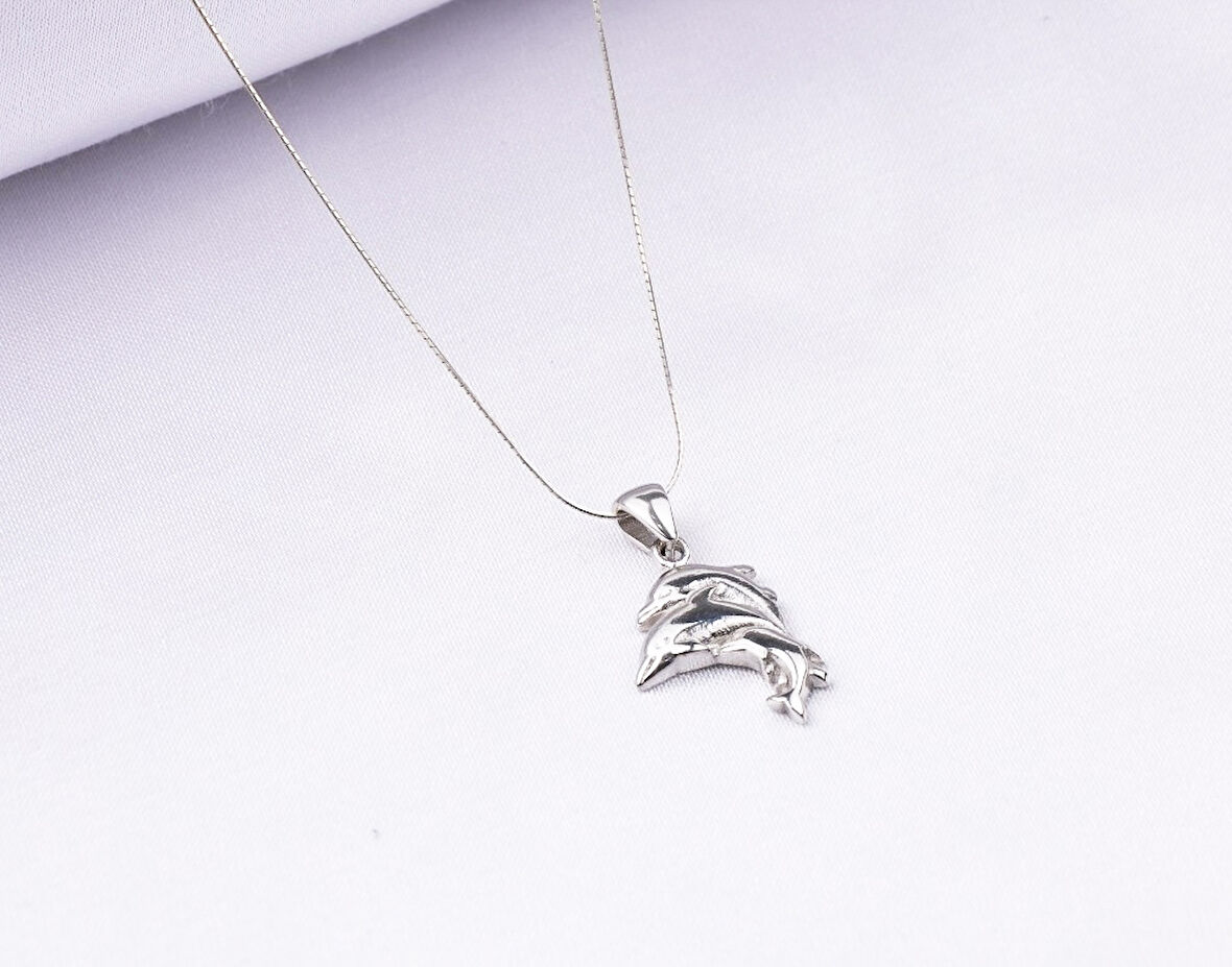 925 Ayar Kadın Gümüş (Silver)Kolye