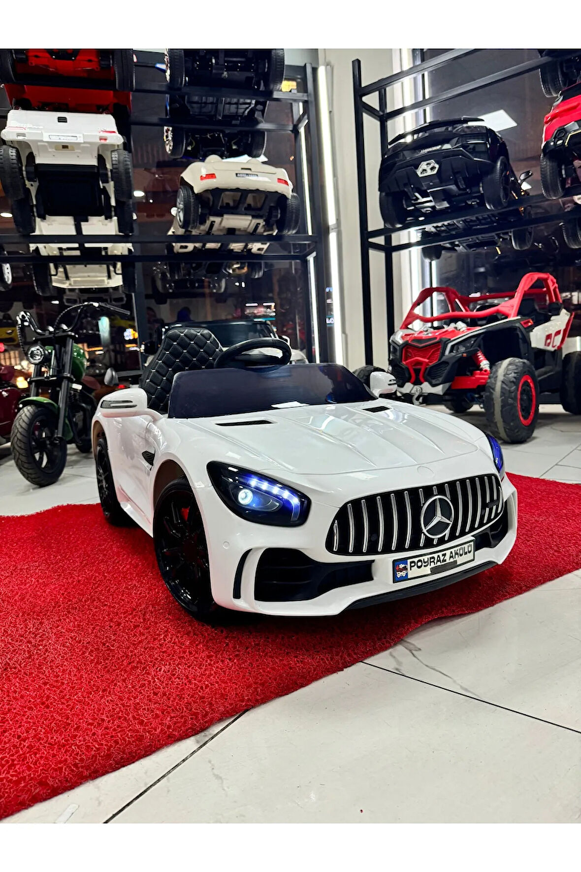 Mercedes Gtr 12 Volt Akülü Araba