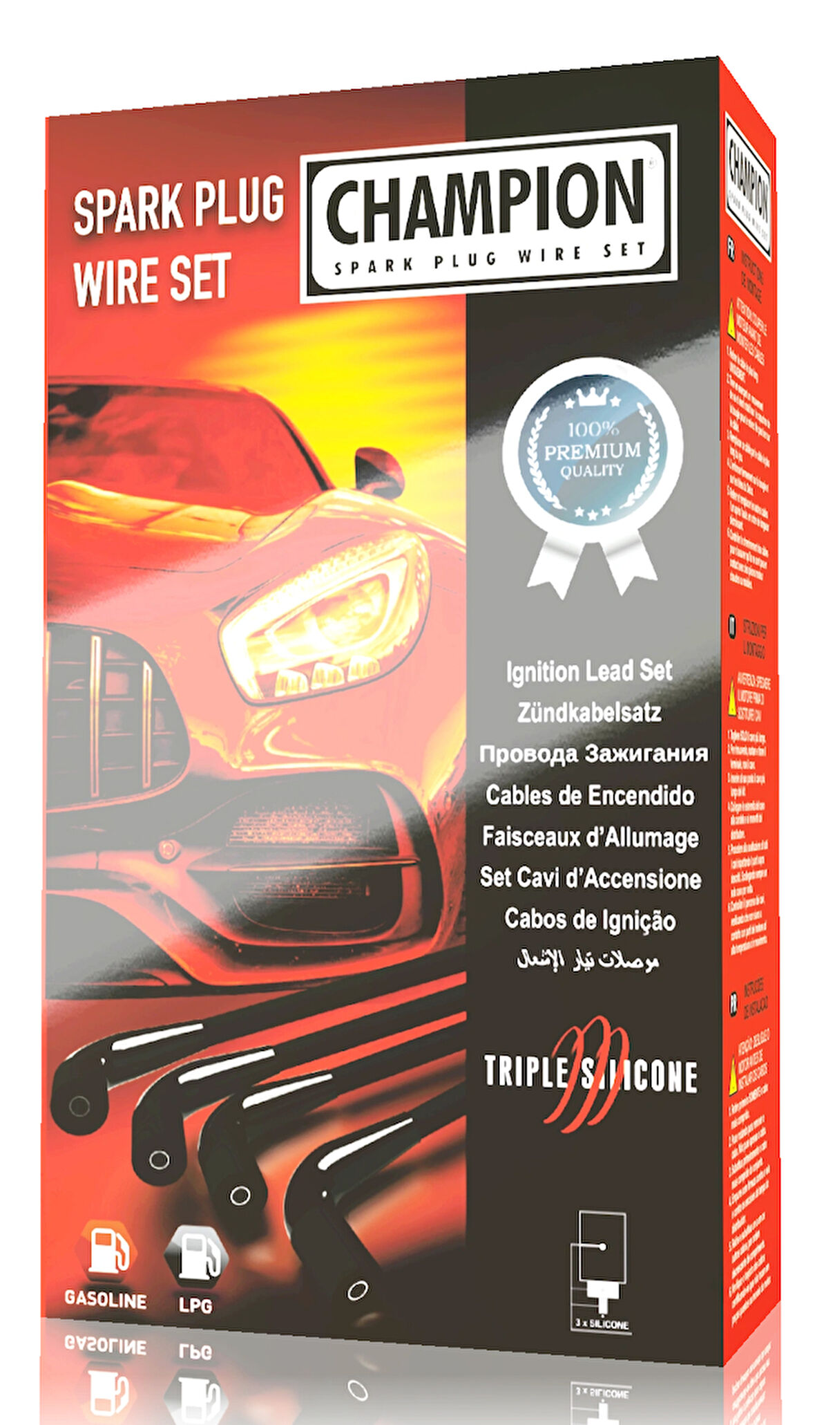  Chery Tıggo 1.6-2.0 16V 08  8.5 mm Mavi Silikon Performans Buji Kablosu