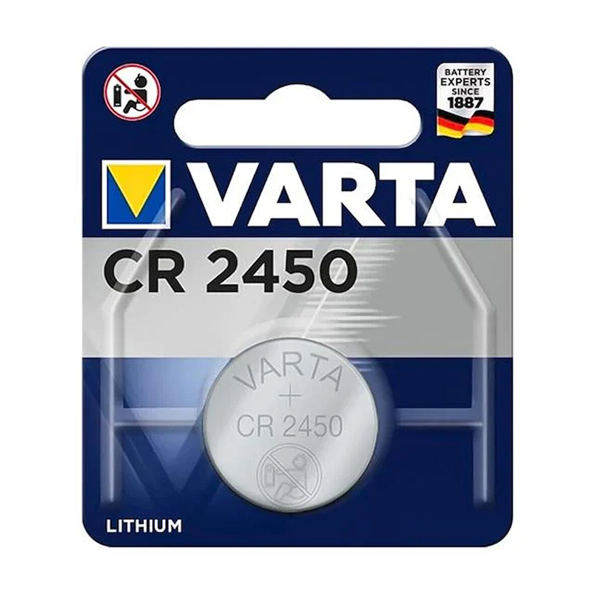 Varta 6450 CR2450 3V Lityum Pil