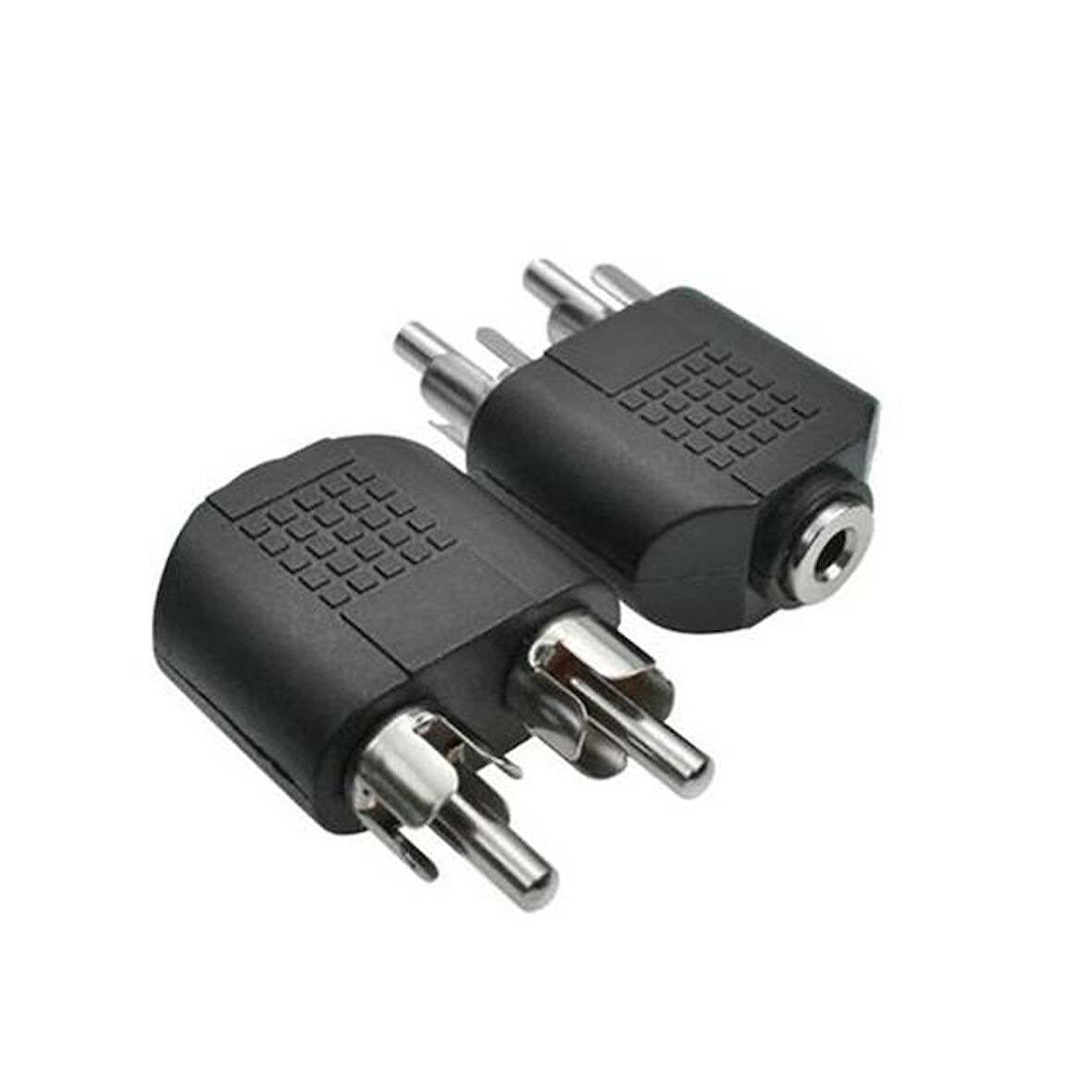 3.5 Mm Stereo Dişi/2 Rca Erkek Çevirici Jack