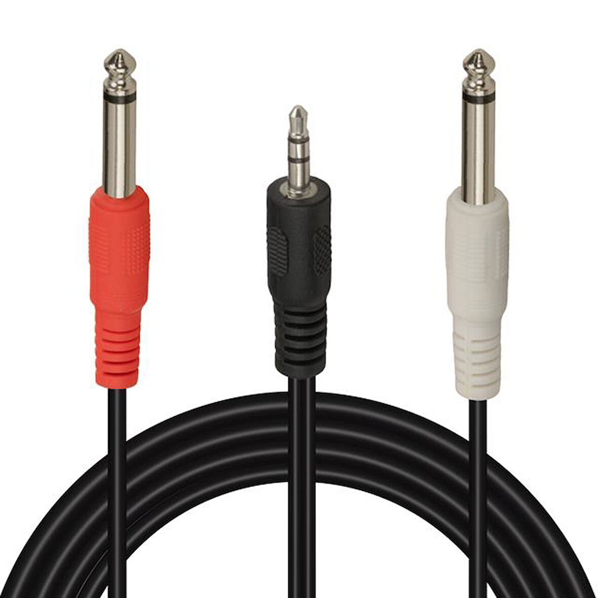 Powermaster Pm-13934 3.5 Mm Stereo Erkek-2X6.3 Mm Mono Erkek 5 Me