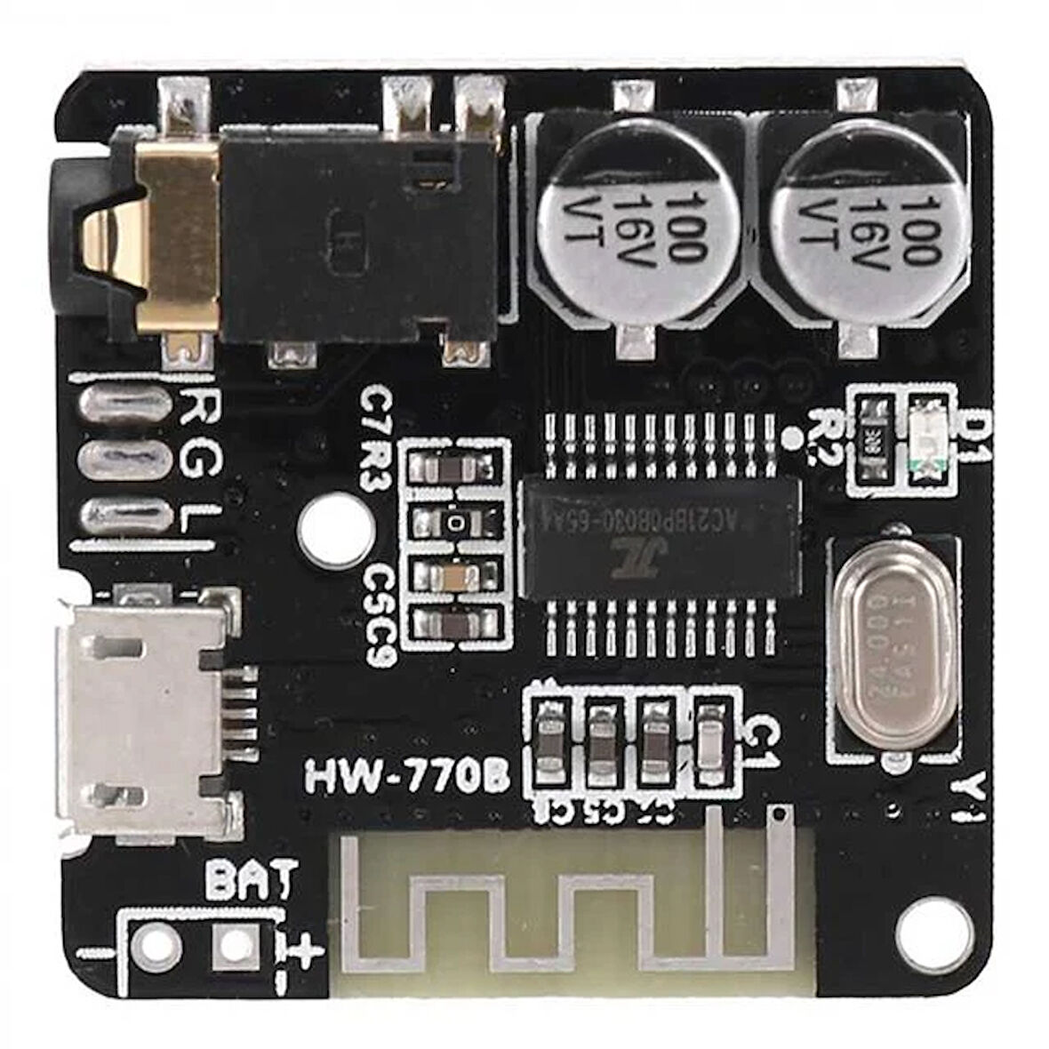 Powermaster Oto Teyp Bluetooth Kiti (30X30 MM)