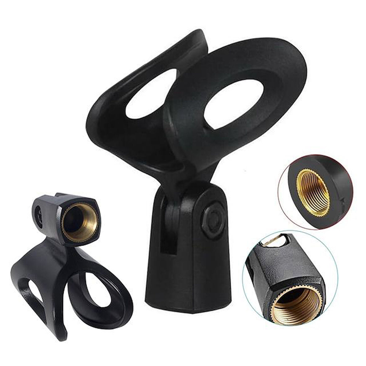 Magicvoice Mv-001 Mikrofon Tutacağı Plastik 22-25mm 5/8-27"