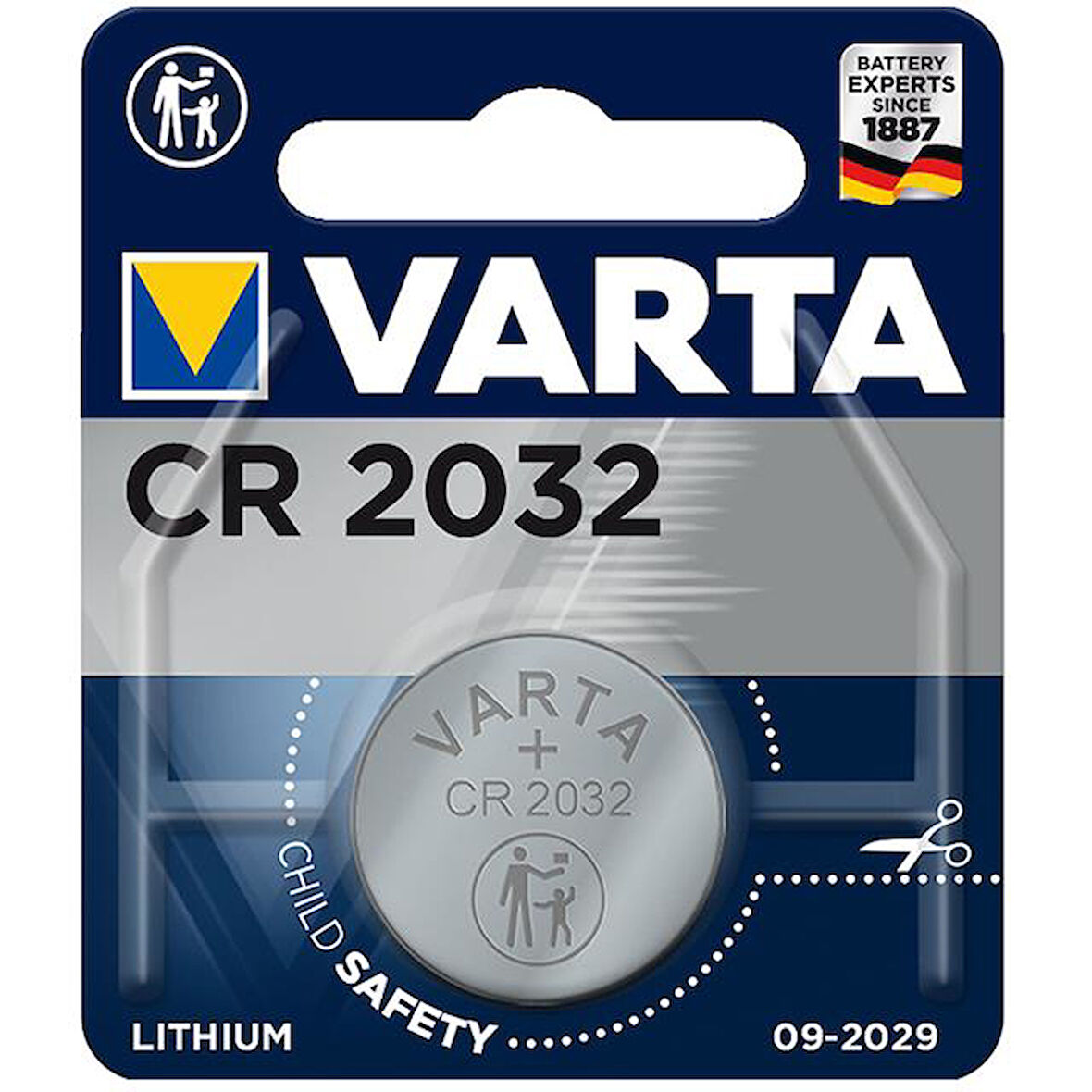 Varta 6032 CR2032 3V Elektronik Lityum Pil