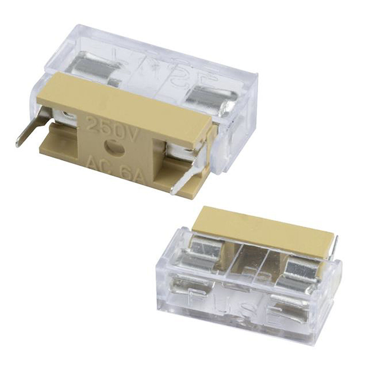 Dikdörtgen Tip 5x20 Pcb Sigorta Yuvası Ic-237a