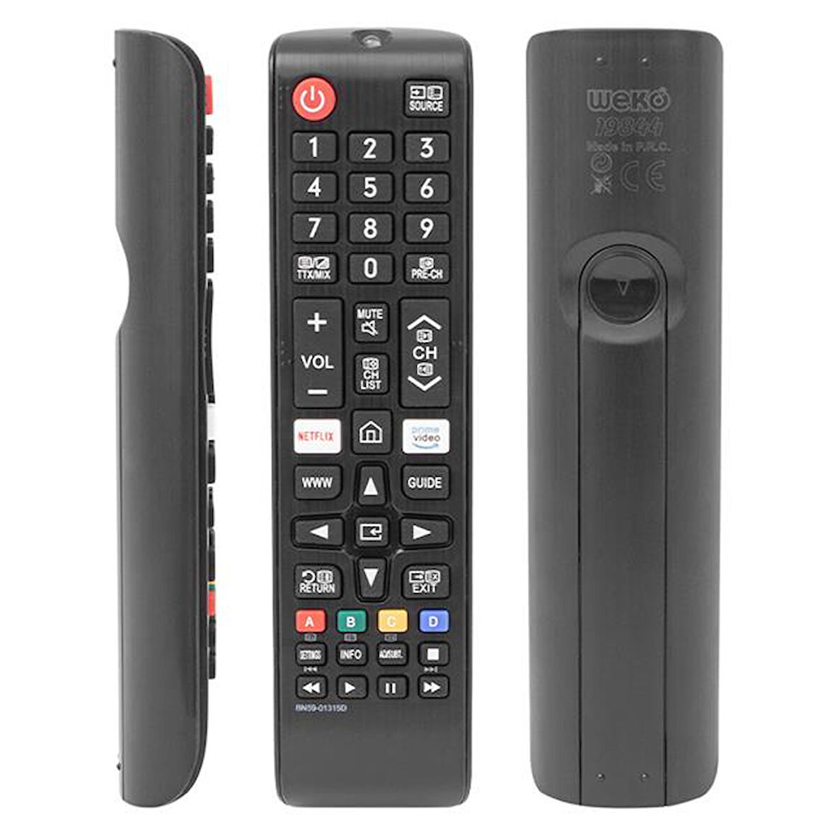 Samsung Bn59-01315d - 49nu7100 - 50ku7000 Netflix-amazon Prime Tuşlu Lcd-led Tv Kumanda