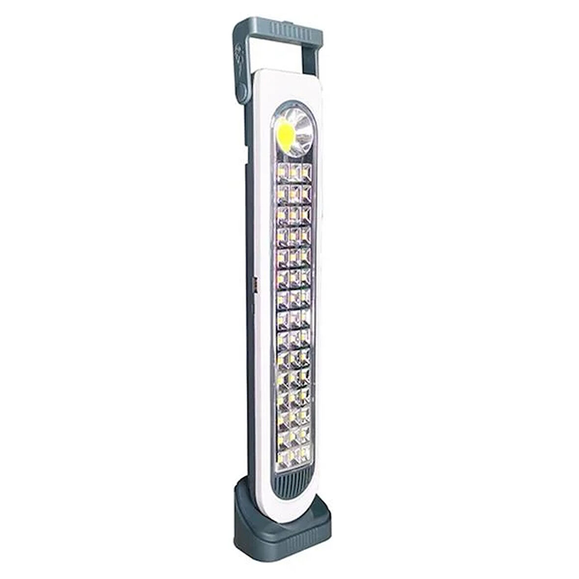 Powermaster Solarlı Ve Şarjlı Işıldak 45 Ledli 45w Hel-6855t Çok Renkli