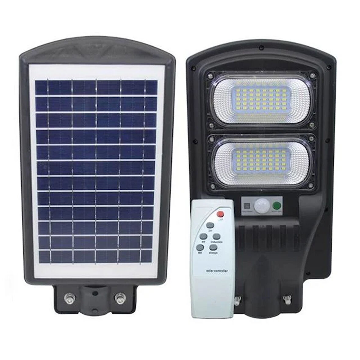 Powermaster Pm-23011 Solar Ledli Kumandalı 100 Watt Sokak Lambası Ayağı Unutma