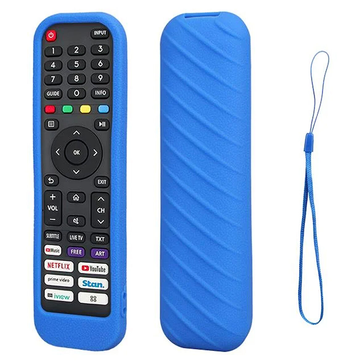 Weko Wk-24738 Silikon Kumanda Koruma Kılıfı Sharp Tv Marka İçin Uydundur