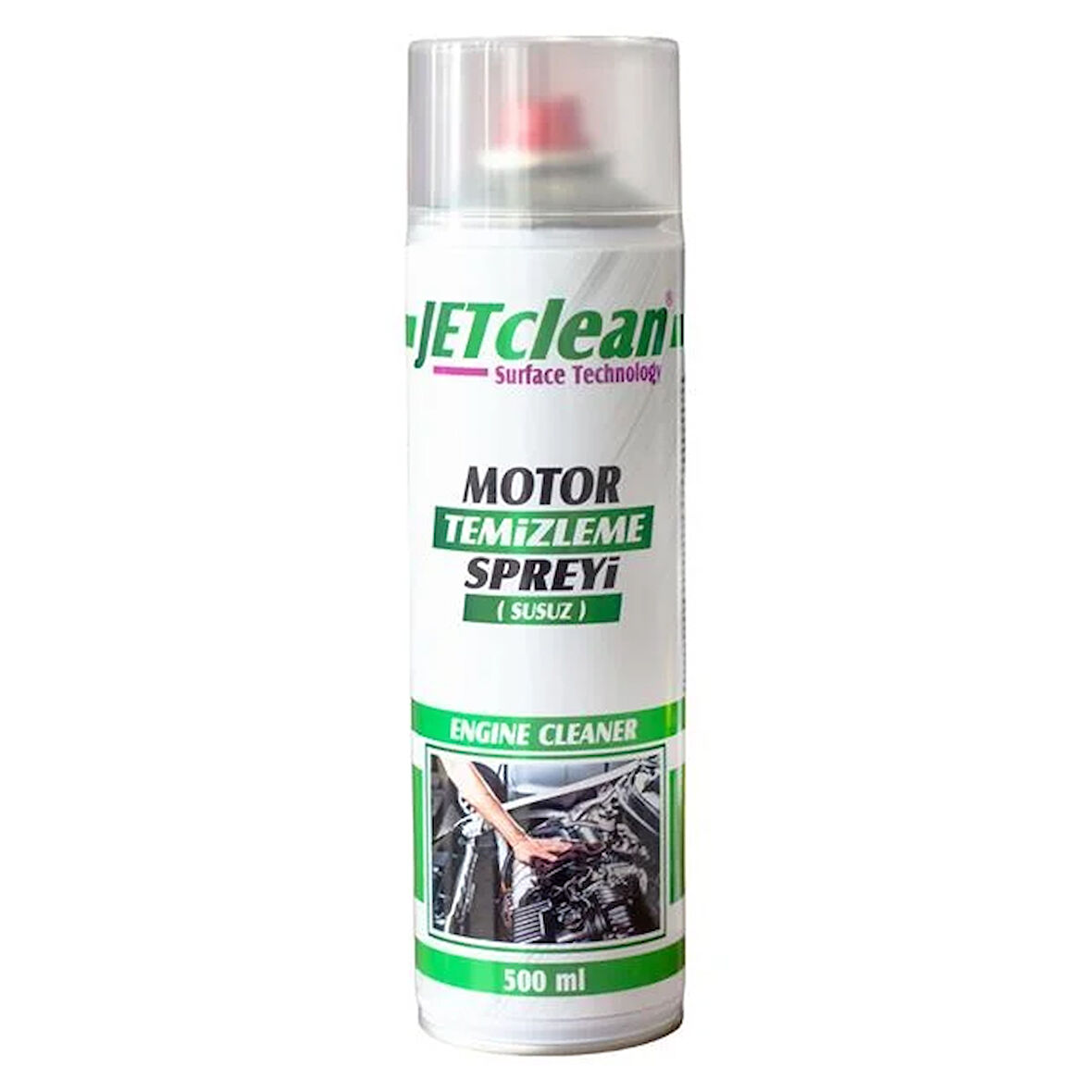 Jetclean Motor Temizleme Spreyi 500ml Susuz