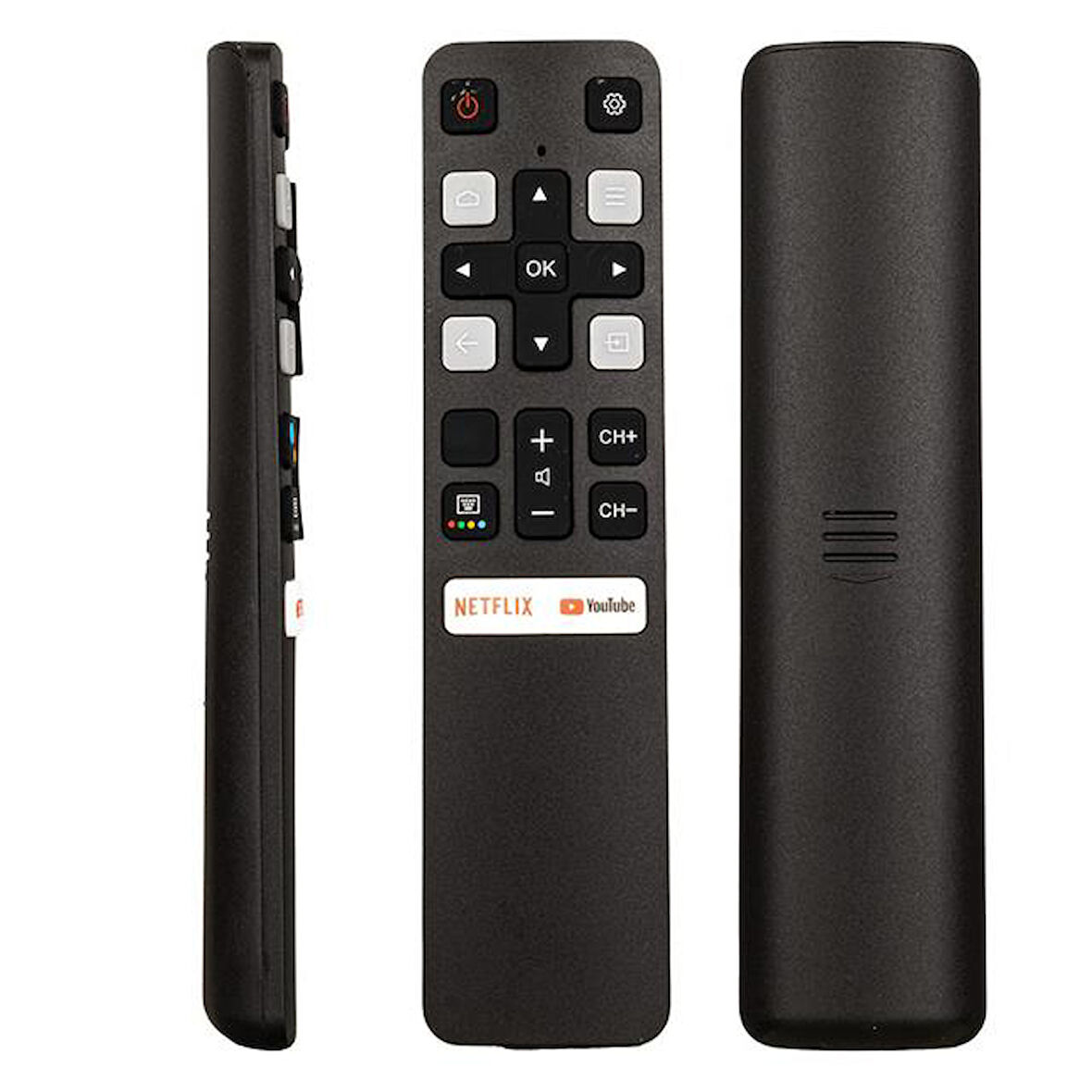 Tcl Rc 802v - Fnr1 - Htc120 - Rc25324 Netflix - Youtube Tuşlu Ses Komutsuz Lcd Led Tv Kumanda