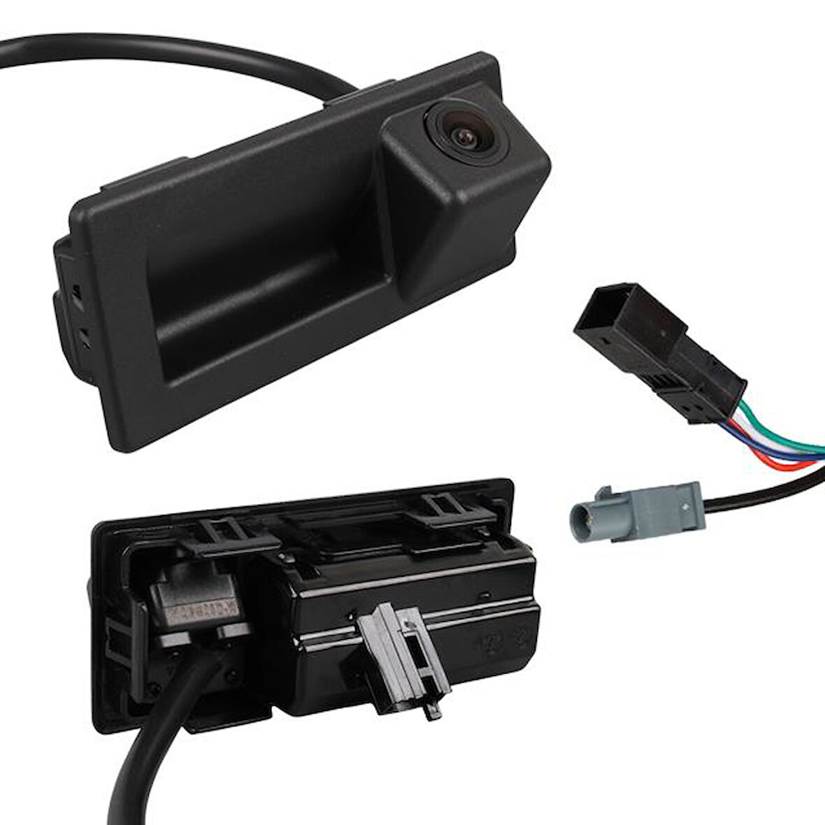 Powermaster Pm-25489 Volkswagen Tiguan Geri Görüş Kamerası 2mp 720p 4+2pin Soketli 5 Metre Kablolu