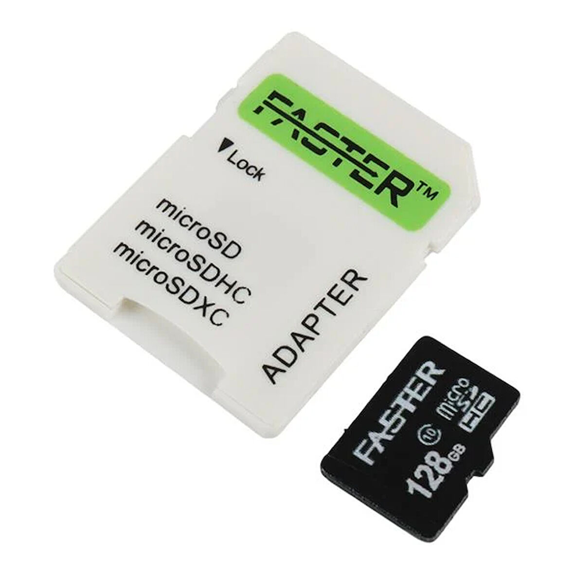 Faster 128 Gb Uhs-ı U1 Sınıf 10 Micro Sdhc Hafıza Kartı