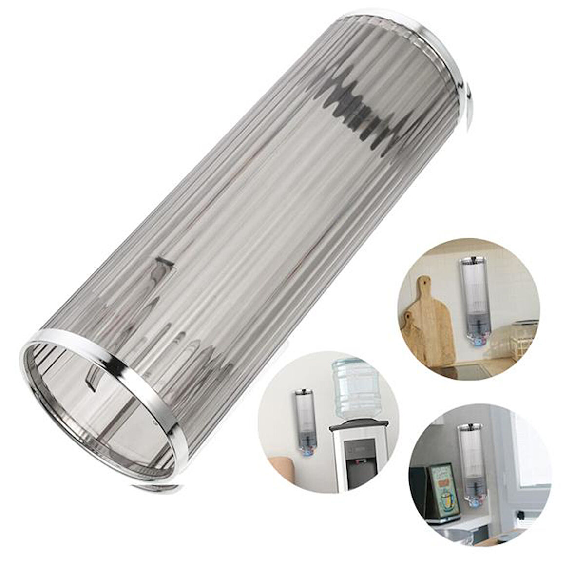 Sunup Sn-27107 Kendinden Yapışkanlı Plastik - Karton Bardak Dispenseri